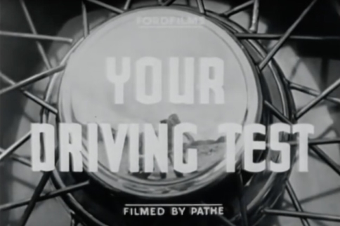 Vintage Video: 1935 Driving Test (UK) Video By Ford