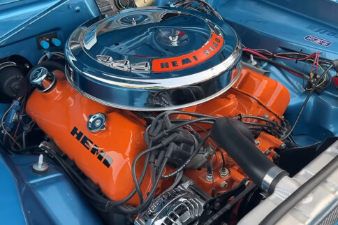 Rare Combo: The Ball Stud Hemi And The Barracuda It Calls Home