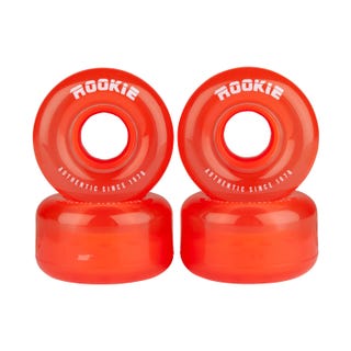 Quad Wheels - Disco (4 Pack) - Clear Red